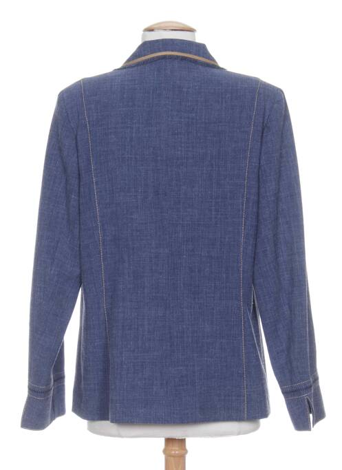 Veste casual bleu WEINBERG pour femme