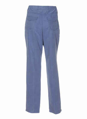 Pantalon droit bleu WEINBERG femme