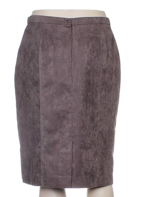 Jupe mi-longue marron PAUPORTÉ pour femme