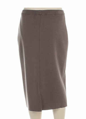 Jupe mi-longue marron PAUPORTÉ femme