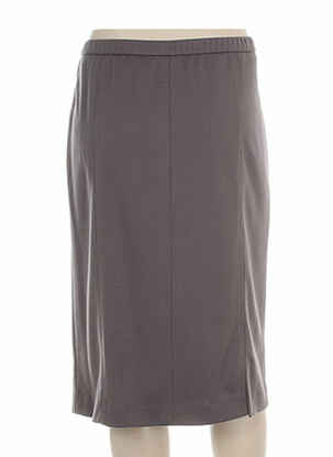 Jupe mi-longue marron PAUPORTÉ femme