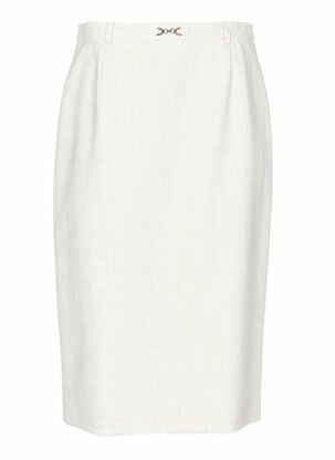 Jupe mi-longue beige WEINBERG femme