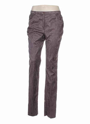 Pantalon droit marron PAUPORTÉ femme
