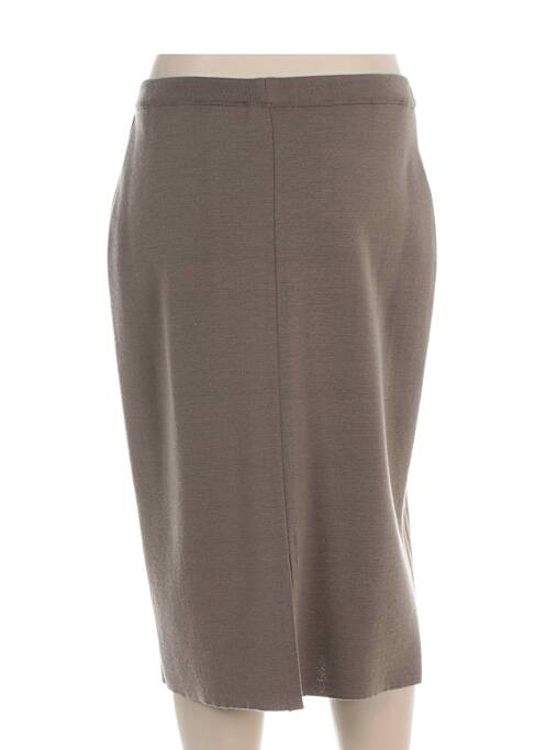 Jupe mi-longue beige PAUPORTÉ pour femme