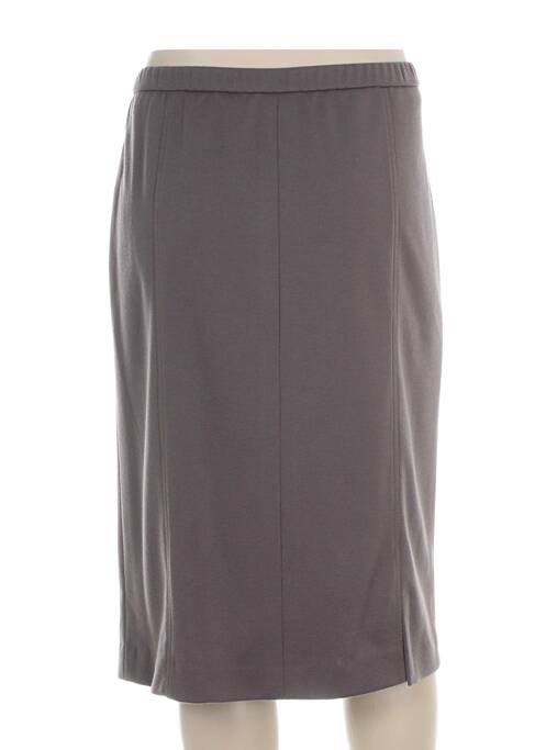 Jupe mi-longue marron PAUPORTÉ pour femme