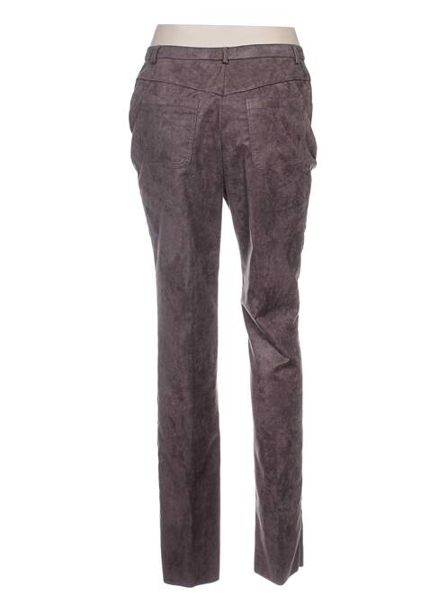 Pantalon droit marron PAUPORTÉ pour femme