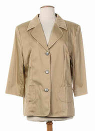 Veste casual beige WEINBERG femme