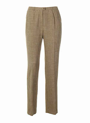 Pantalon droit marron WEINBERG femme