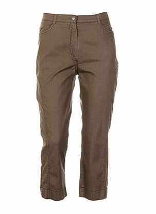 Pantacourt marron WEINBERG femme