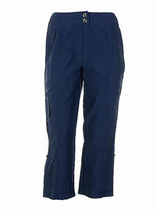 Pantacourt bleu WEINBERG femme