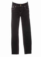 Jeans coupe slim noir COLEEN BOW pour femme seconde vue