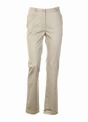 Pantalon droit beige WEINBERG pour femme seconde vue