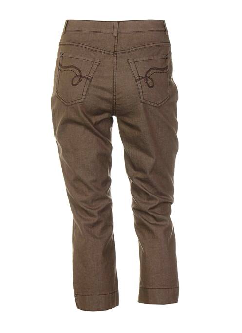 Pantacourt marron WEINBERG pour femme