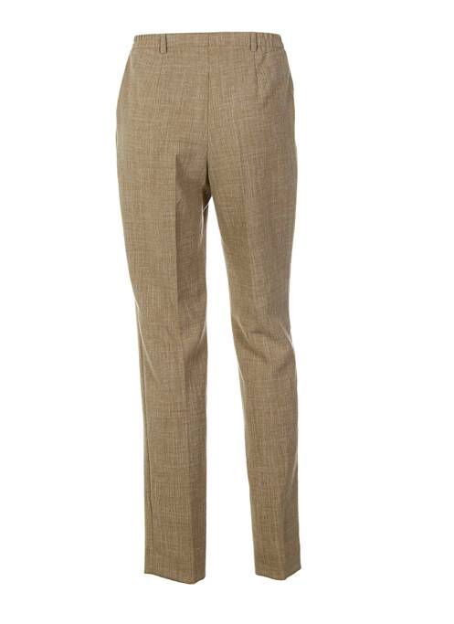 Pantalon droit marron WEINBERG pour femme