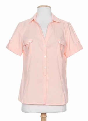 Chemisier coupe cintrée orange WEINBERG femme