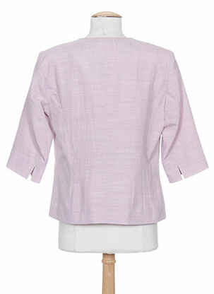 Veste casual finition intérieure doublée rose WEINBERG femme