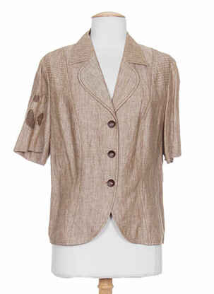 Veste casual beige RHAPSODIE femme