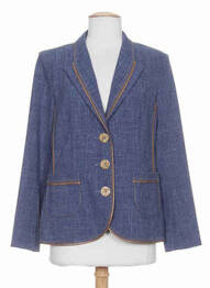 Veste casual bleu WEINBERG femme
