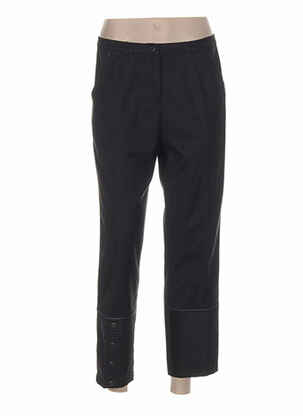 Pantalon droit taille à pinces taille haute gris PAUPORTÉ femme