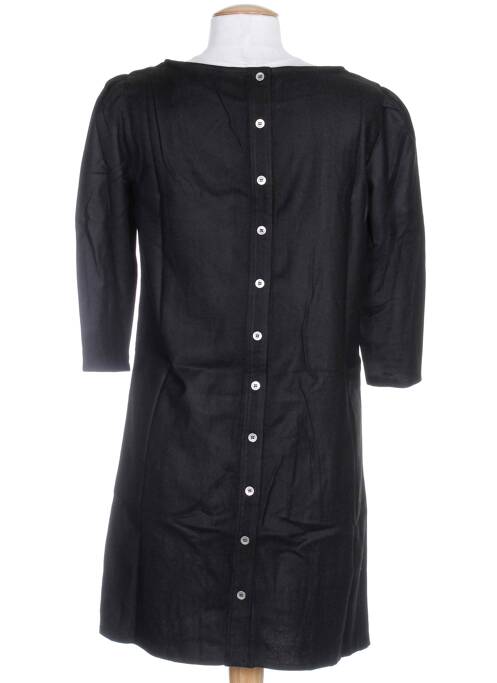 Robe mi-longue noir COLEEN BOW pour femme