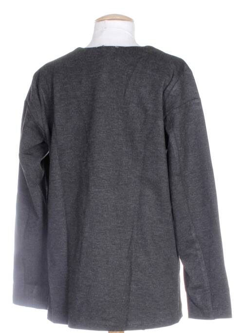 Gilet manches longues gris COLEEN BOW pour femme