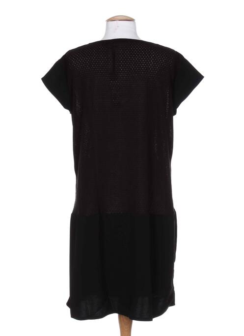 Robe mi-longue noir COLEEN BOW pour femme