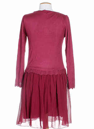 Robe pull rouge COLEEN BOW femme