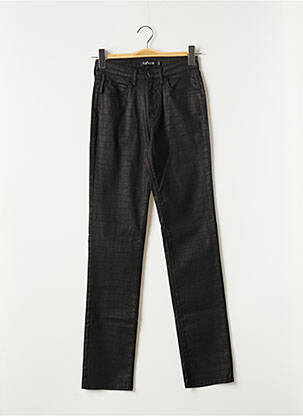 Pantalon slim noir KANOPE femme