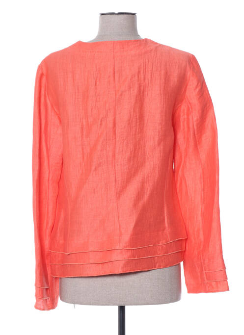 Veste chic orange DIANE LAURY pour femme