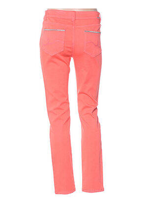 Pantalon slim taille haute taille haute orange DIANE LAURY femme