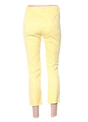 Pantalon 7/8 jaune DIANE LAURY pour femme seconde vue