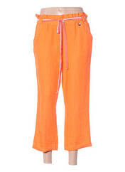 Pantalon 7/8 orange JULIE GUERLANDE pour femme seconde vue