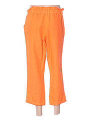 Pantalon 7/8 orange JULIE GUERLANDE pour femme seconde vue