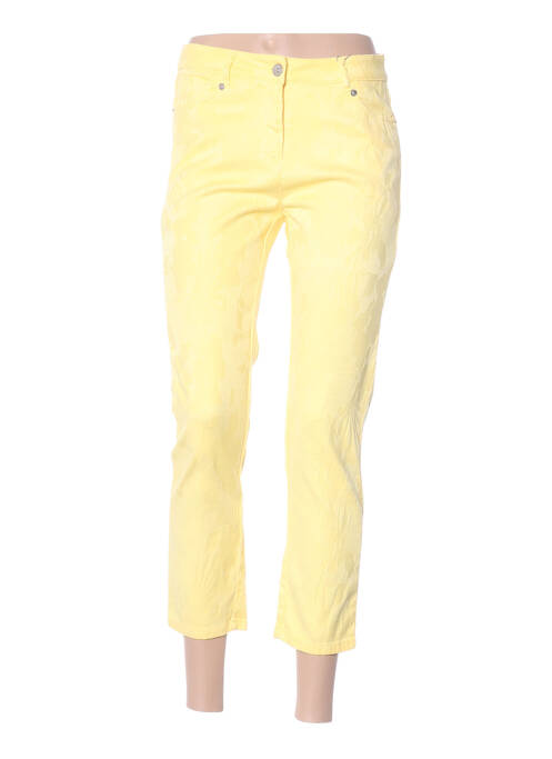 Pantalon 7/8 jaune DIANE LAURY pour femme