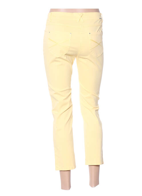 Pantalon 7/8 jaune DIANE LAURY femme
