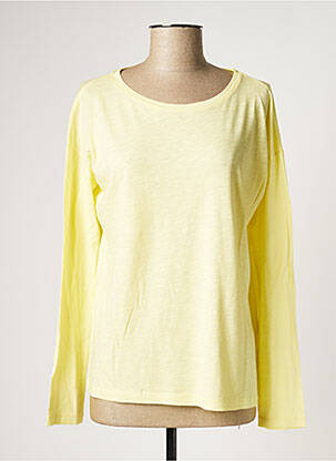 T-shirt jaune JUVIA pour femme