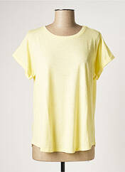 T-shirt jaune JUVIA pour femme seconde vue