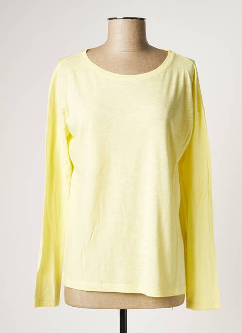T-shirt jaune JUVIA pour femme
