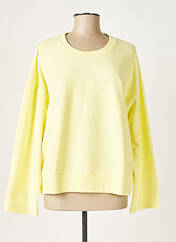 Sweat-shirt jaune JUVIA pour femme seconde vue