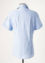 Chemise manches courtes bleu STRELLSON pour homme seconde vue