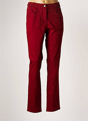 Pantalon slim rouge MADO ET LES AUTRES pour femme
