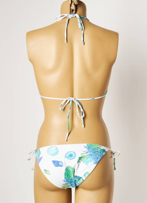 Maillot de bain 2 pièces blanc MANUEL CANOVAS pour femme