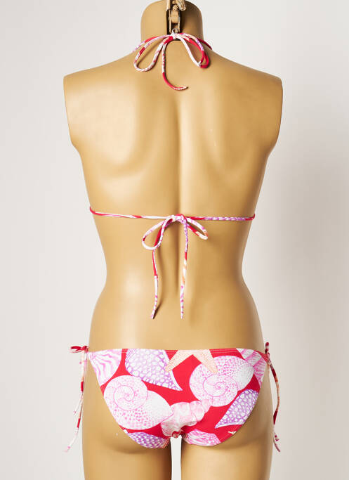 Maillot de bain 2 pièces rouge MANUEL CANOVAS pour femme