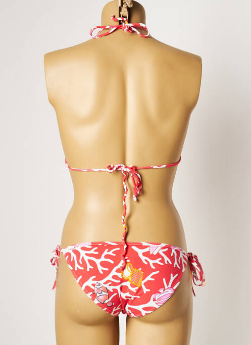 Maillot de bain 2 pièces rouge MANUEL CANOVAS pour femme