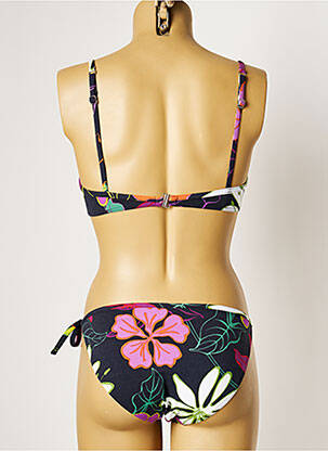 Maillot de bain 2 pièces stretch noir MANUEL CANOVAS femme