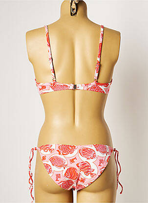 Maillot de bain 2 pièces stretch rouge MANUEL CANOVAS femme