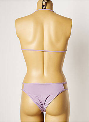 Maillot de bain 1 pièce haut bandeau haut bandeau violet KRISTINA TI femme