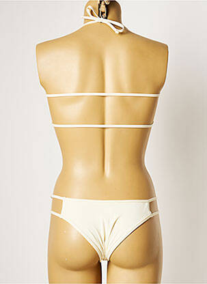 Maillot de bain 1 pièce haut bandeau haut bandeau blanc KRISTINA TI femme