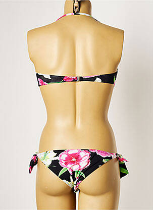 Maillot de bain 2 pièces stretch haut bandeau noir MANUEL CANOVAS femme