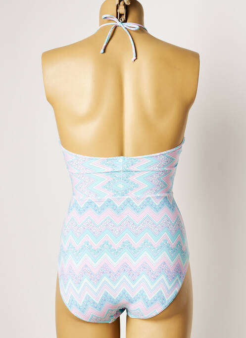 Maillot de bain 1 pièce bleu MANUEL CANOVAS pour femme